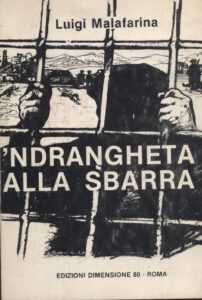 Copertina del libro 'Ndrangheta alla sbarra di Luigi Malafarina
